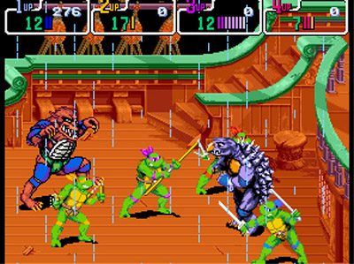 Teenage Mutant Ninja Turtles IV: Turtles in Time  in-game screen image #1 
