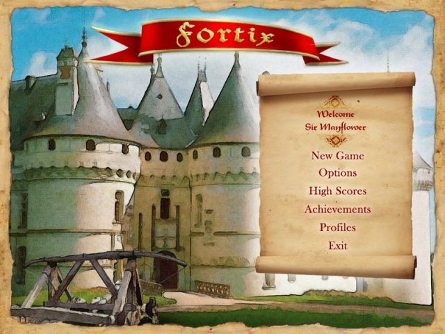 Fortix title screen image #1 