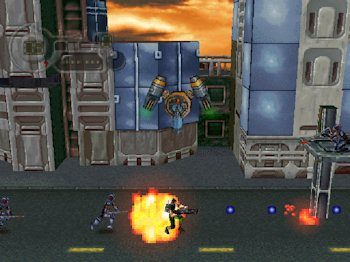 C: The Contra Adventure in-game screen image #1 