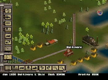 Railroad Tycoon 2  in-game screen image #1 