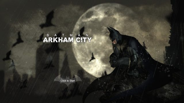 Batman: Arkham City title screen image #1 