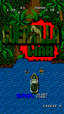 Guerrilla War  title screen image #1 