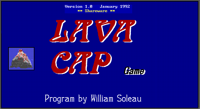 Lava Cap title screen image #1 