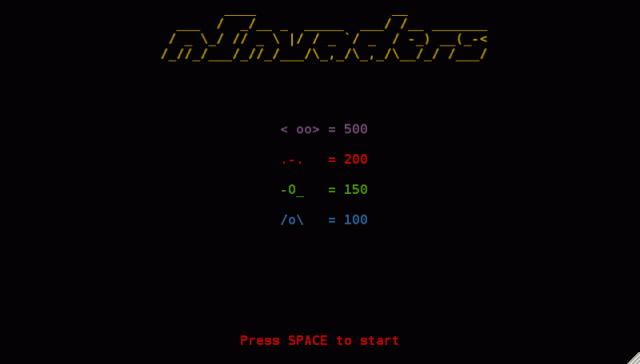 nInvaders title screen image #1 