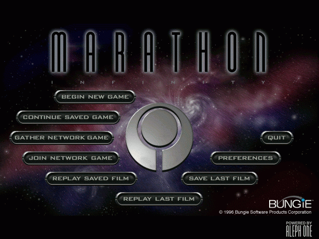 Marathon Infinity  title screen image #1 