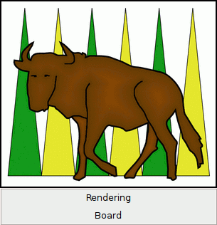 GNU Backgammon  title screen image #1 