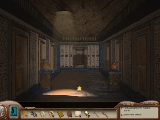 Nancy Drew 26: Tomb of the Lost Queen in-game screen image #1 