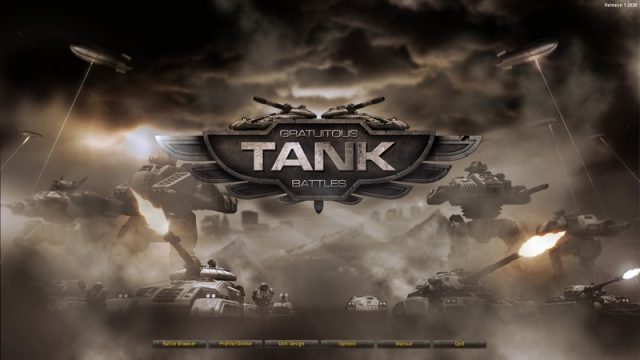 Gratuitous Tank Battles  title screen image #1 