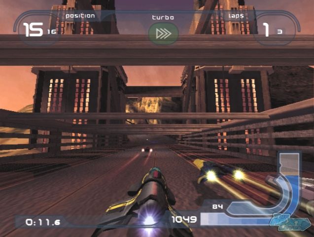 WipEout Fusion in-game screen image #3 
