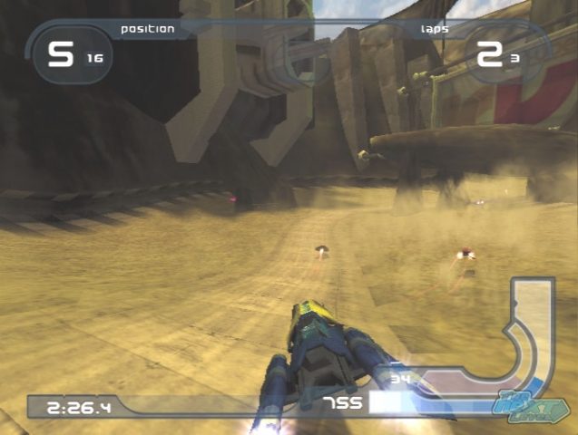 WipEout Fusion in-game screen image #2 