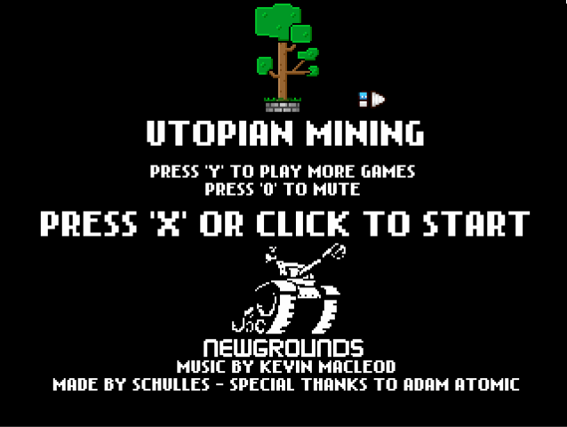 Utopian Mining title screen image #1 