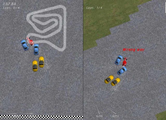 Toy Cars  in-game screen image #2 Split-screen