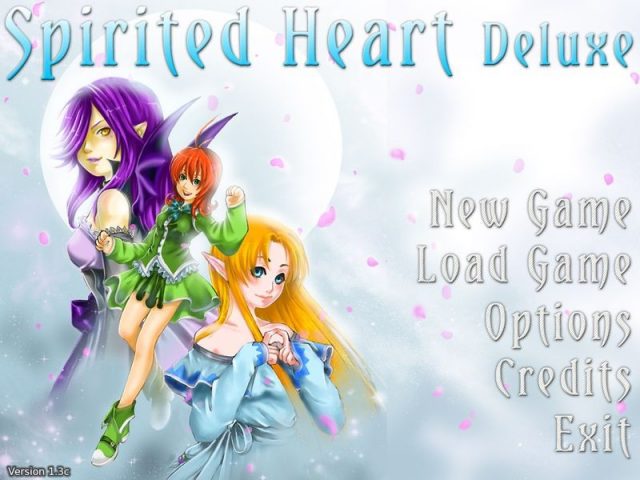 Spirited Heart  title screen image #1 