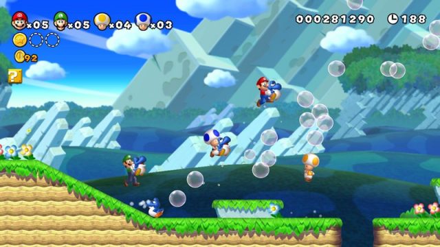 New Super Mario Bros. U in-game screen image #5 