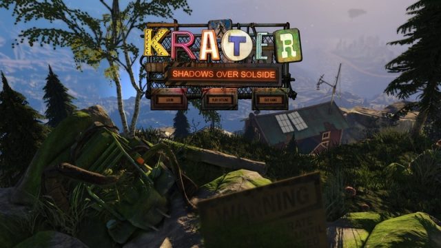 Krater  title screen image #1 