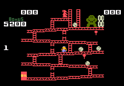 Donkey Kong in-game screen image #1 