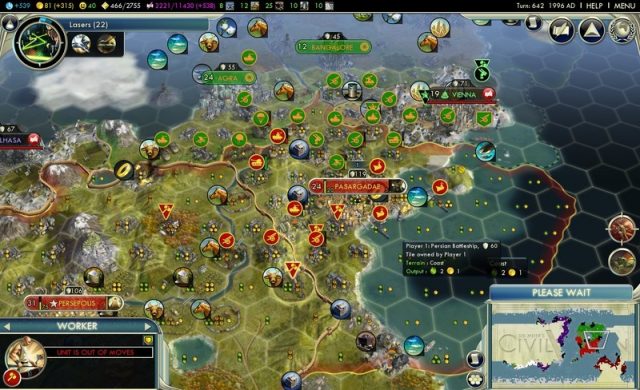 Civilization V  in-game screen image #1 