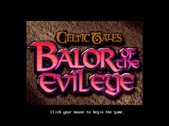 Celtic Tales: Balor of the Evil Eye title screen image #1 