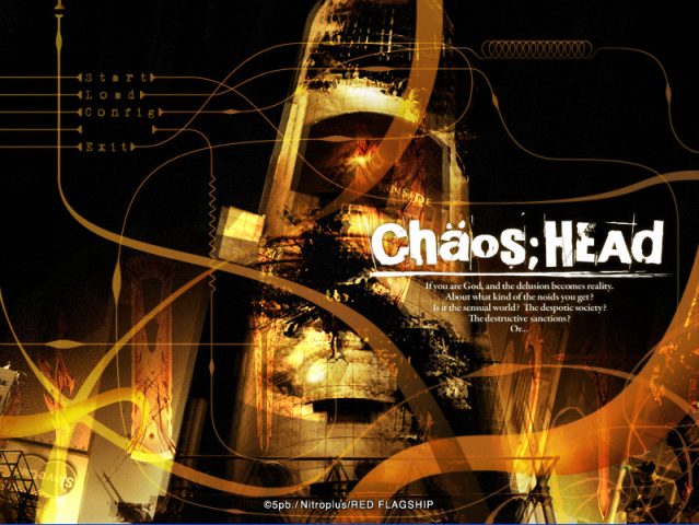 Chäos;HEAd  title screen image #1 