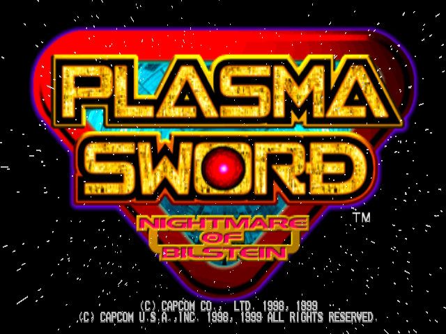 Plasma Sword: Nightmare of Bilstein  title screen image #1 