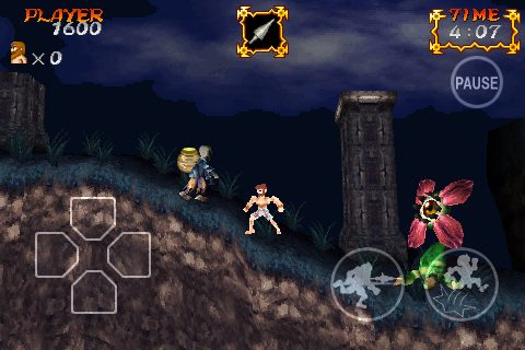 Ghosts 'N Goblins: Gold Knights in-game screen image #1 