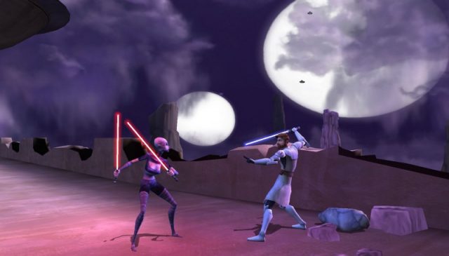 Star Wars: The Clone Wars - Lightsaber Duels in-game screen image #2 