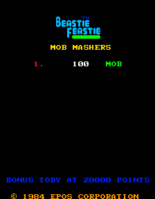 Beastie Feastie title screen image #1 