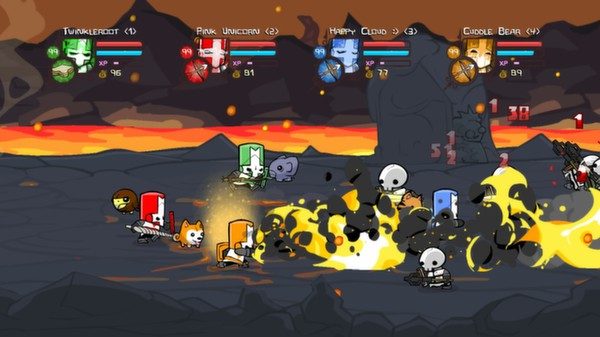 Castle Crashers in-game screen image #1 