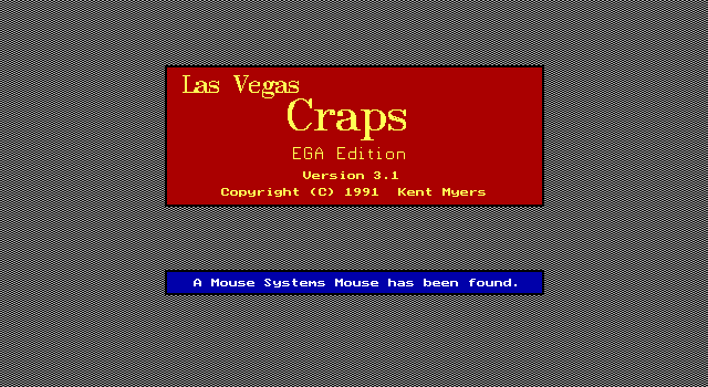 Las Vegas Craps title screen image #1 
