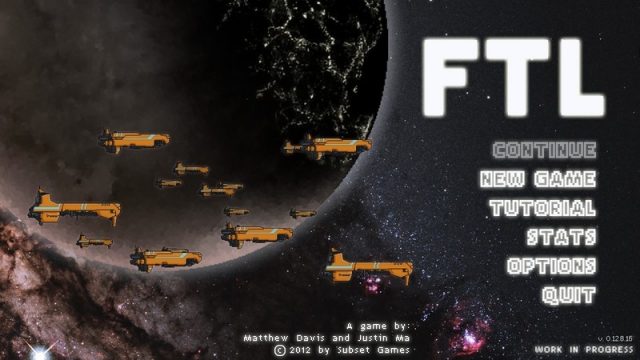 FTL: Faster Than Light title screen image #2 