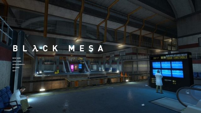 Black Mesa  title screen image #1 