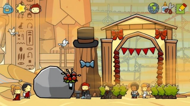 Scribblenauts Unlimited in-game screen image #1 