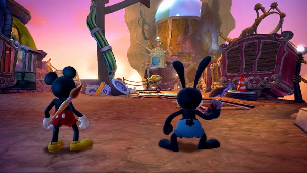 Epic Mickey 2: The Power of Two  in-game screen image #2 