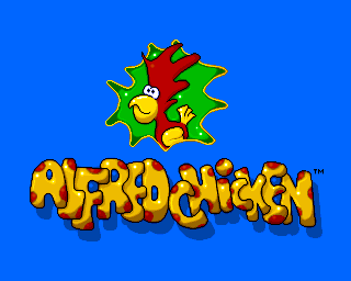 Alfred Chicken title screen image #1 