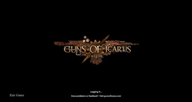 Guns of Icarus Online  title screen image #1 