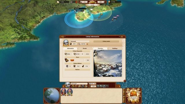 Commander: Conquest of the Americas  in-game screen image #2 