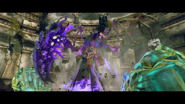 Darksiders II  in-game screen image #3 Death&#039;s true form, as seen quite frequently though briefly.