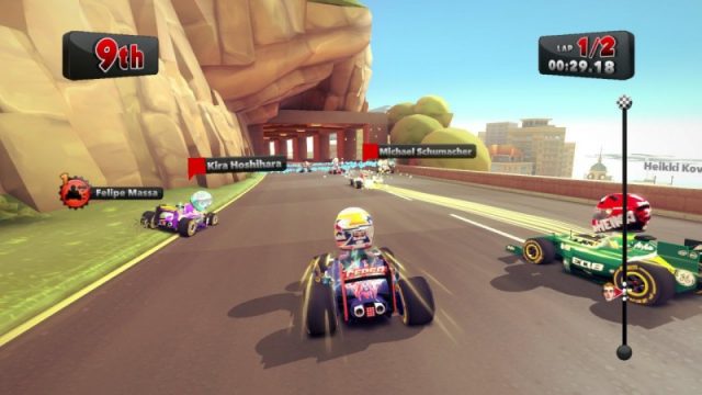 F1 RACE STARS in-game screen image #1 