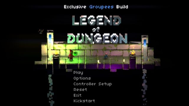Legend of Dungeon  title screen image #2 