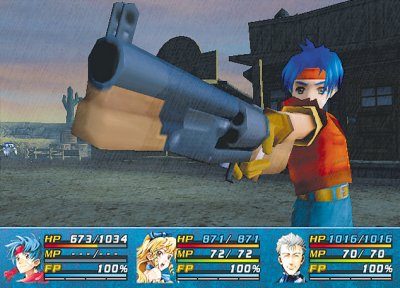 Wild ARMs Alter Code: F  in-game screen image #4 