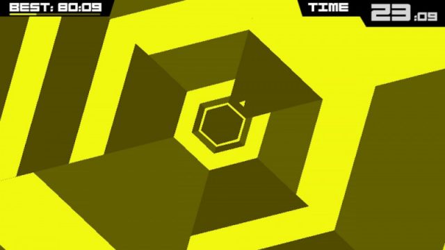 Super Hexagon in-game screen image #2 