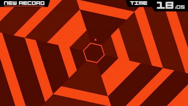 Super Hexagon in-game screen image #1 