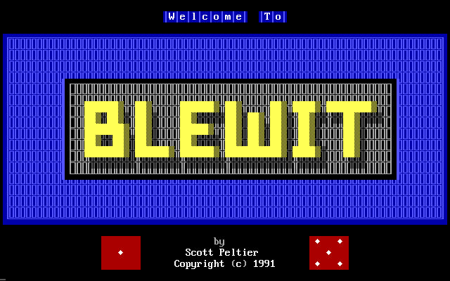 Blewit title screen image #1 