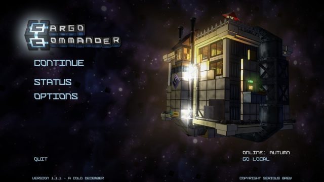 Cargo Commander title screen image #1 