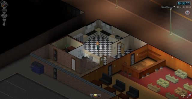 Project Zomboid in-game screen image #2 From early alpha.