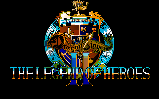 Dragon Slayer: The Legend of Heroes II  title screen image #1 