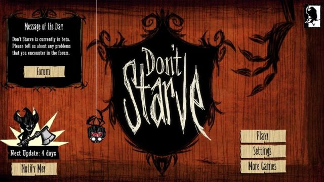 Don't Starve title screen image #1 