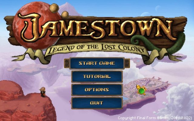 Jamestown  title screen image #1 
