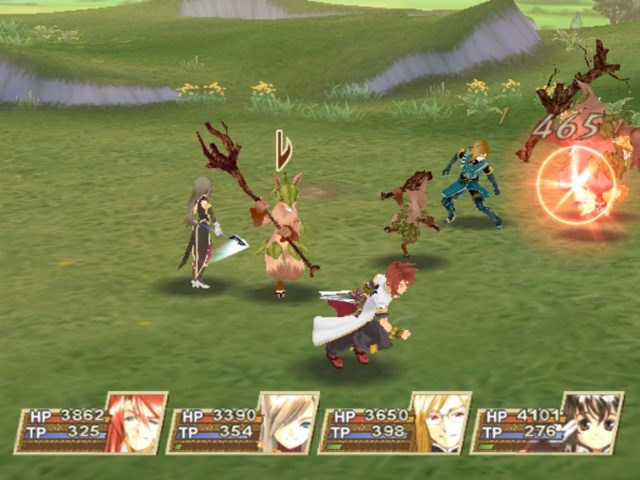 Tales of the Abyss  in-game screen image #2 