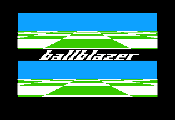 Ballblazer title screen image #1 